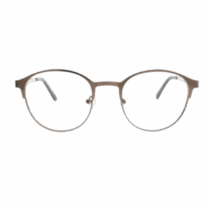 Brown Clubmaster Full Rim Metal Unisex Eye Frame